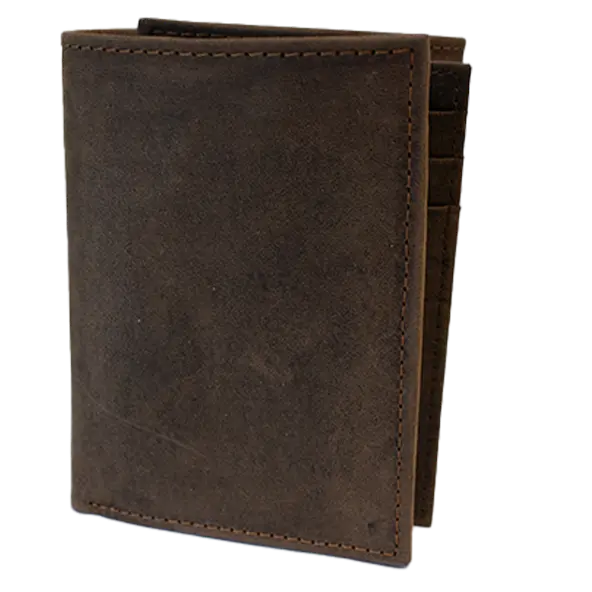 BOL Men's Centre Wing Trifold Leather RFID Wallet Men's Wallets Boutique of Leathers/Open Road