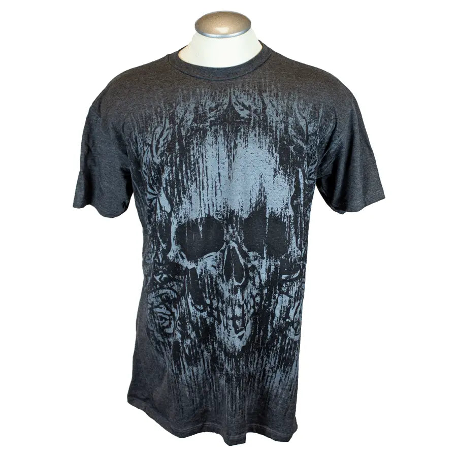 BOL Men's Grave Rub Skull T-Shirt Men's Shirts & Tees Boutique of Leathers/Open Road