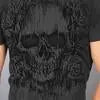 BOL Men's Grave Rub Skull T-Shirt Men's Shirts & Tees Boutique of Leathers/Open Road