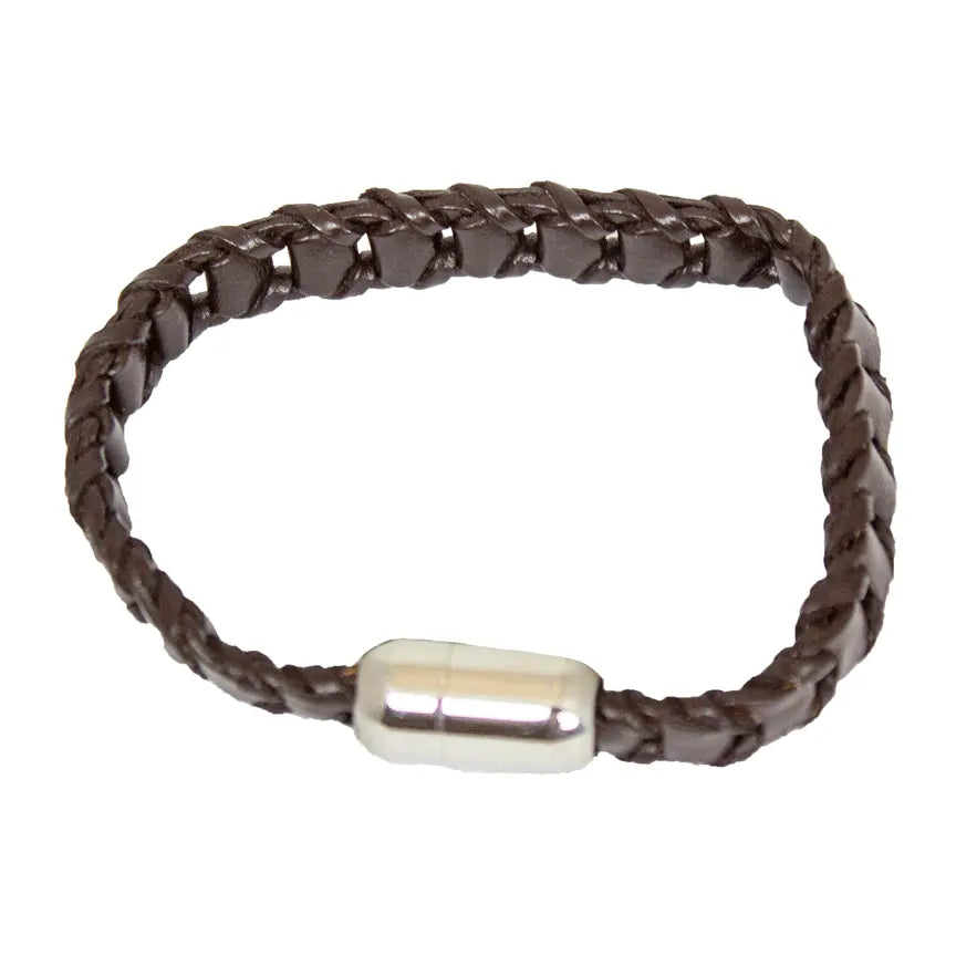 BOL Men's Leather Braided Bracelet Men's Jewelry Boutique of Leathers/Open Road