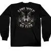 BOL Men's Lone Wolf No Club Biker Long Sleeve Shirt Men's Shirts & Tees Boutique of Leathers/Open Road