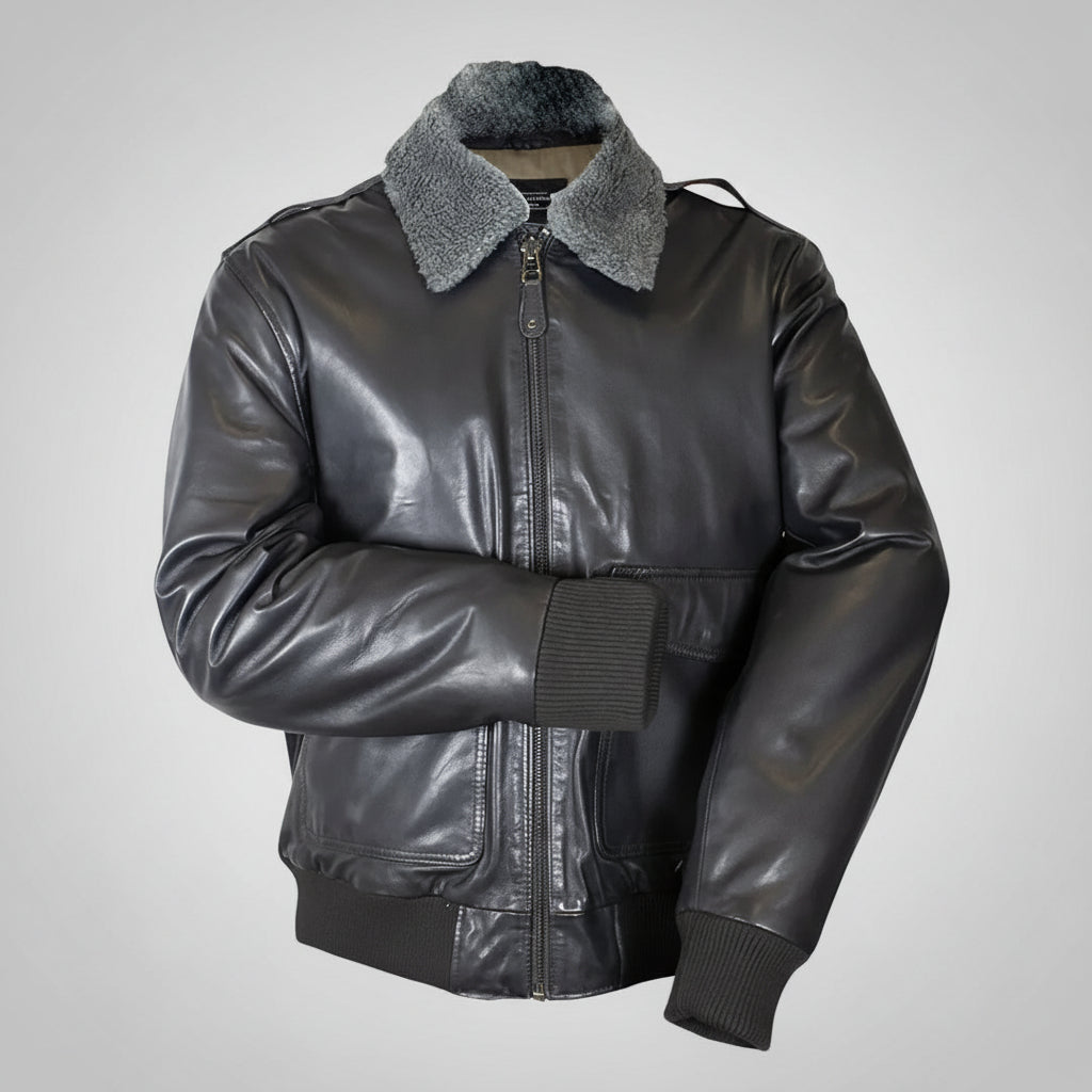 BOL Men's Maverick Lambskin Leather Jacket Men's Leather Jackets Boutique of Leathers/Open Road
