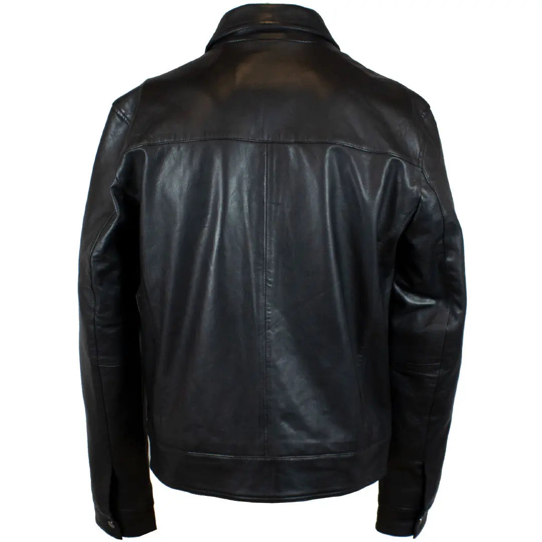 BOL Men's Quantum Classic Zip-up Leather Jacket Men's Leather Jackets Boutique of Leathers/Open Road