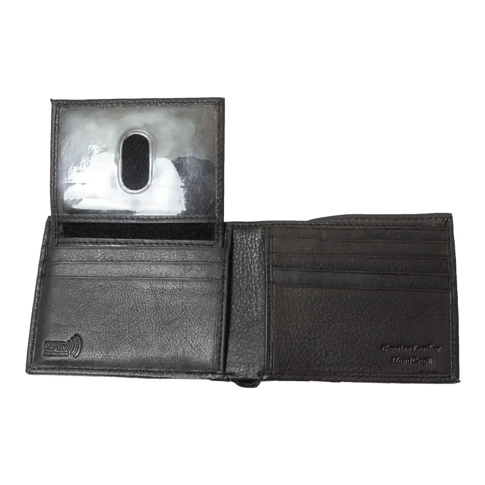 BOL Men's RFID Leather Bifold Wallet Men's Wallets Boutique of Leathers/Open Road