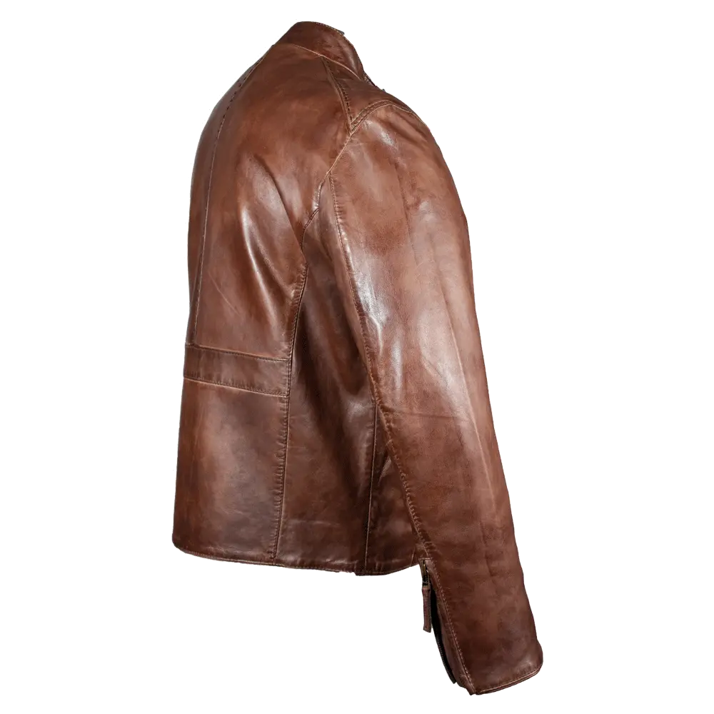 BOL Men's Racer Leather Jacket Men's Leather Jackets Boutique of Leathers/Open Road