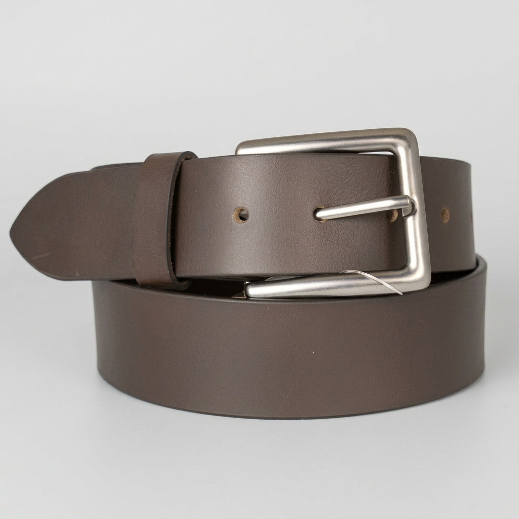BOL Men's Removable Buckle Solid Leather Belt - Boutique of Leathers/Open Road
