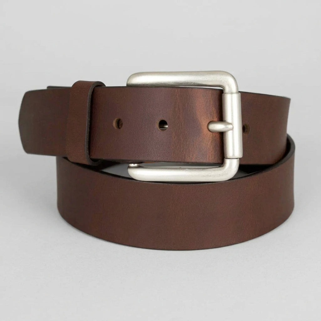 BOL Men's Removable Buckle Solid Leather Belt - Boutique of Leathers/Open Road