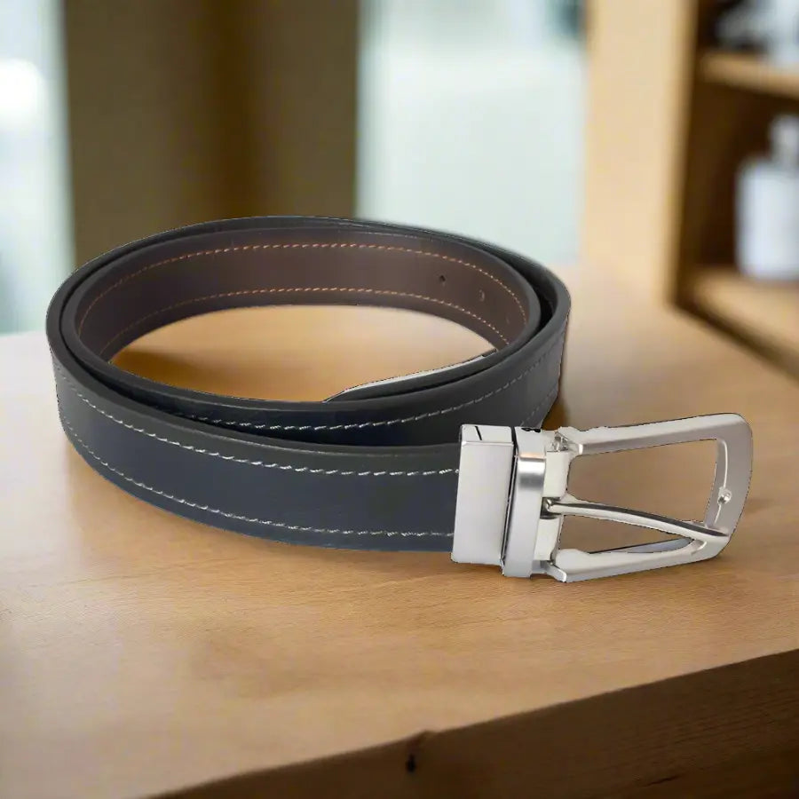BOL Men's Reversible Leather Belt - Boutique of Leathers/Open Road