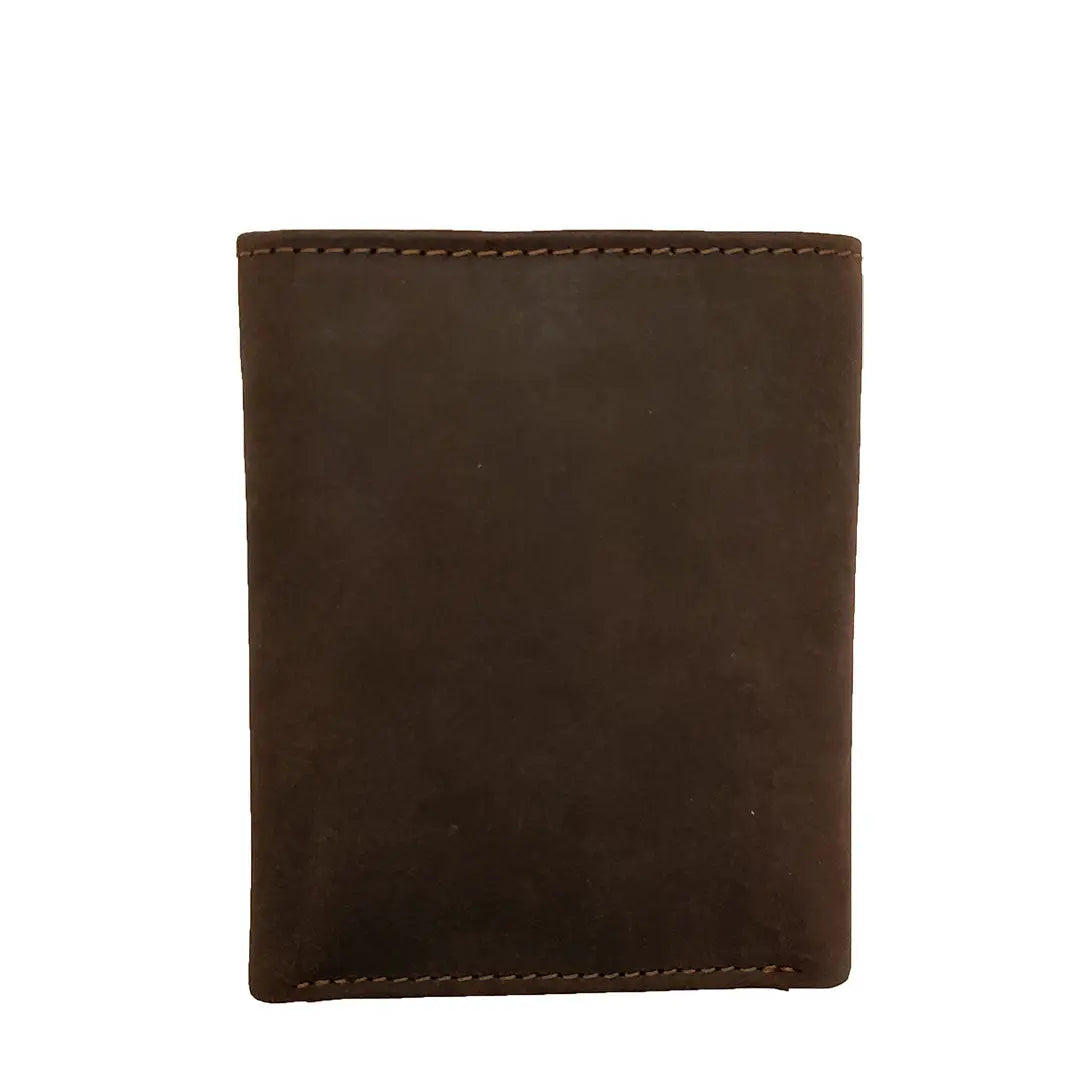 BOL Men's Two-Tone Trifold Leather RFID Wallet - Boutique of Leathers/Open Road