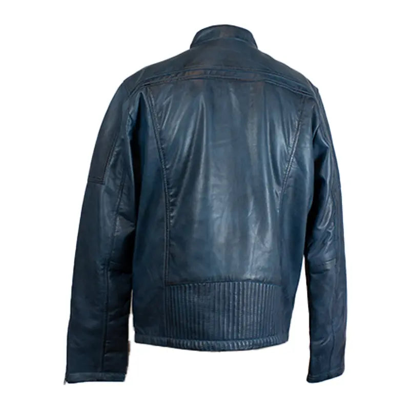 BOL Men's Waxed Sheep Prime Leather Jacket Men's Leather Jackets Boutique of Leathers/Open Road