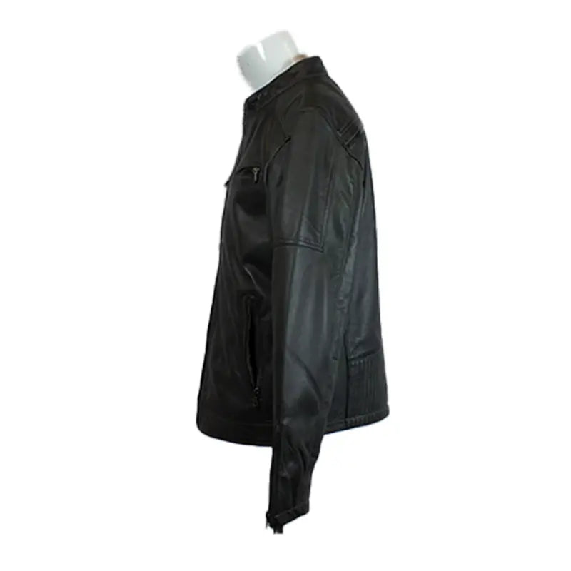 BOL Men's Waxed Sheep Prime Leather Jacket Men's Leather Jackets Boutique of Leathers/Open Road