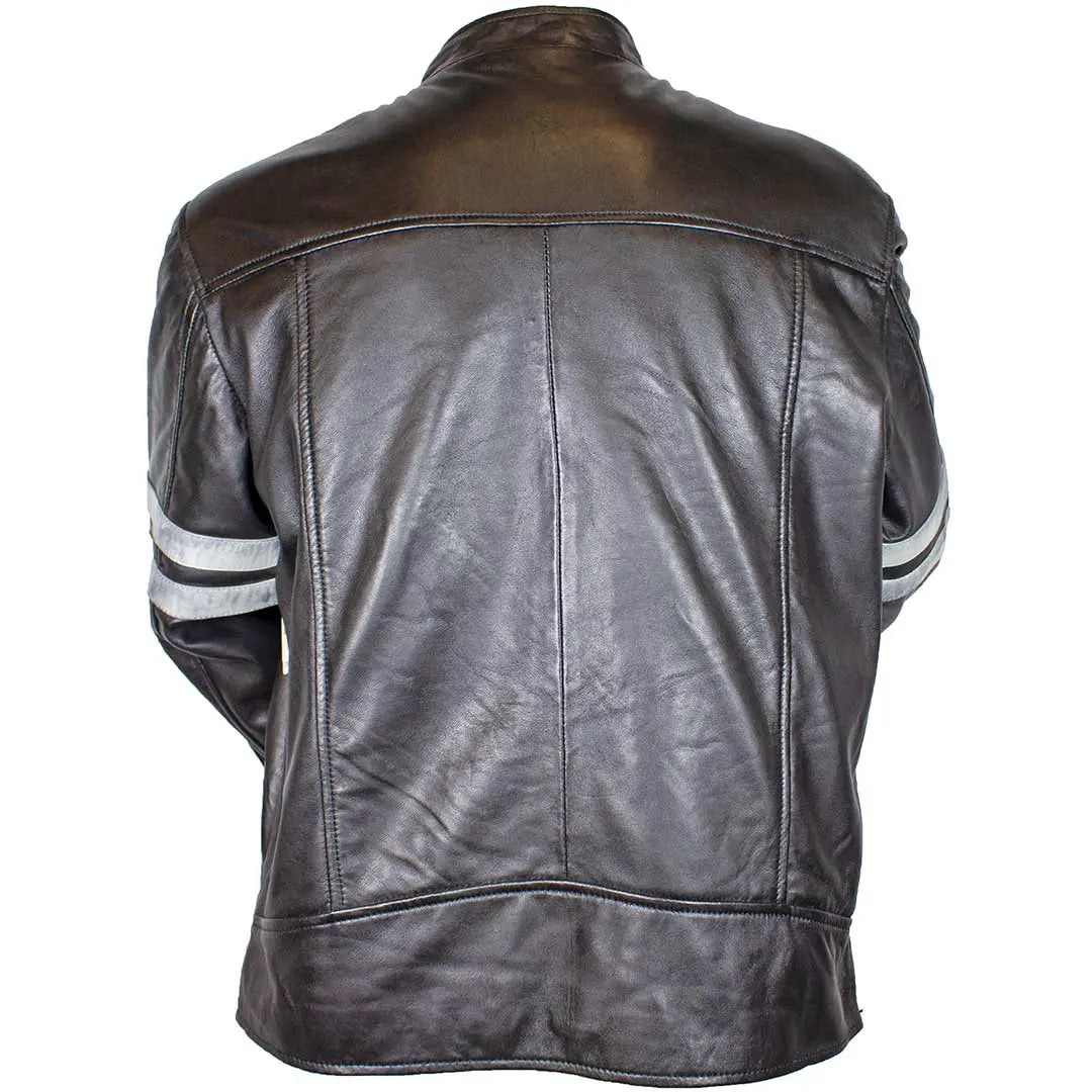 BOL Men's Zip up Lamb Leather Jacket Men's Leather Jackets Boutique of Leathers/Open Road