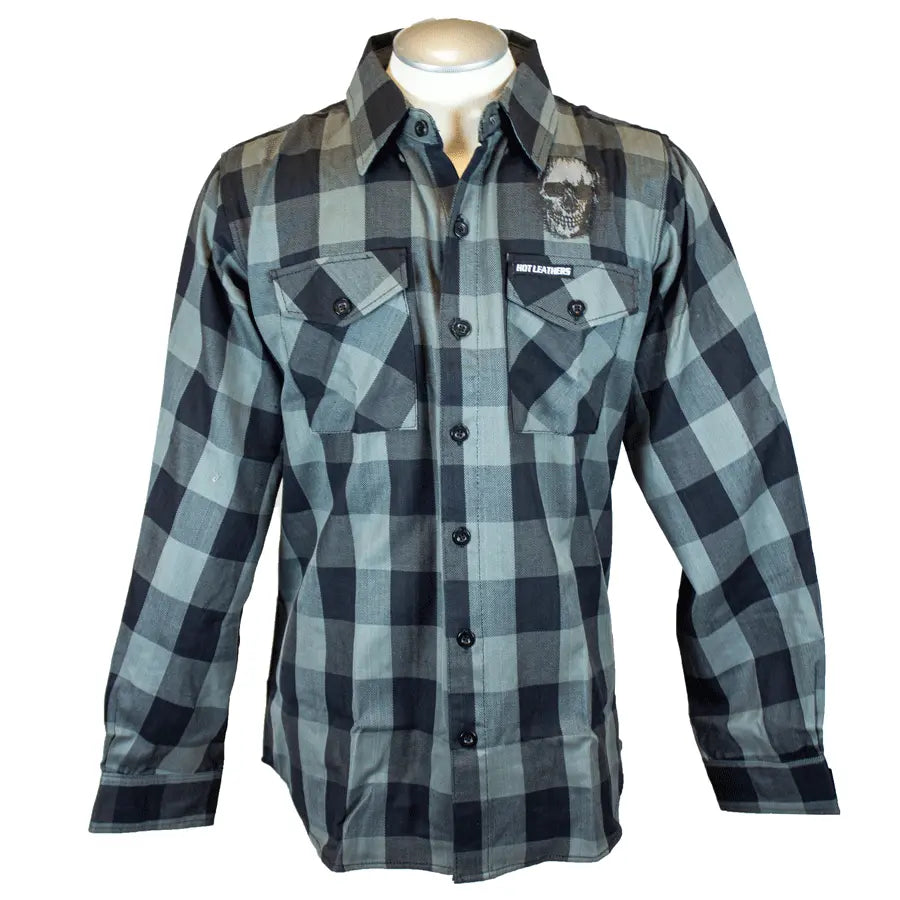 BOL Men's 'Grave Rub' Flannel Long Sleeve Shirt - Boutique of Leathers/Open Road