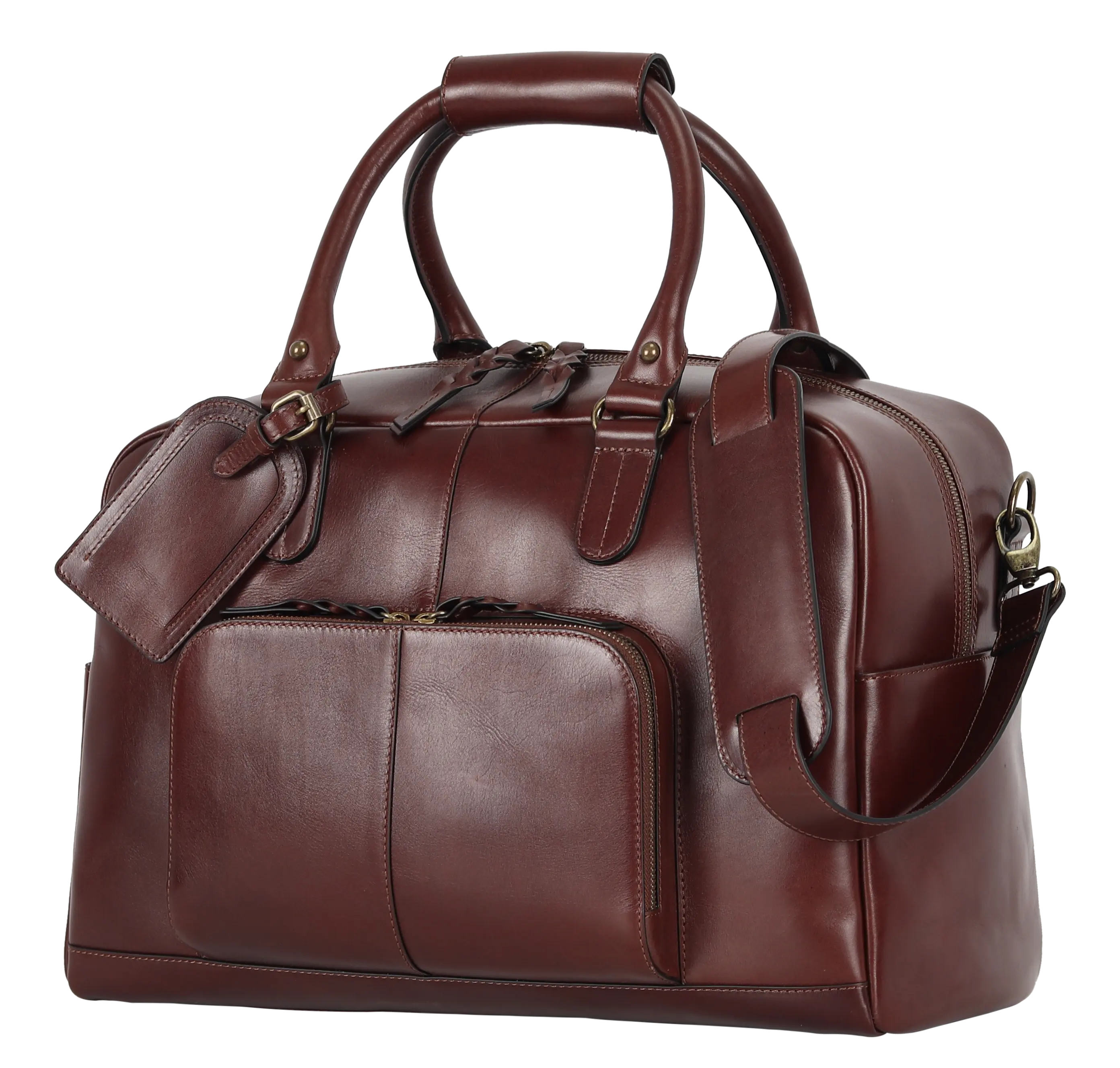 BOL Quality Leather Carry on Duffle Bag Backpacks & Messenger Bags Boutique of Leathers/Open Road