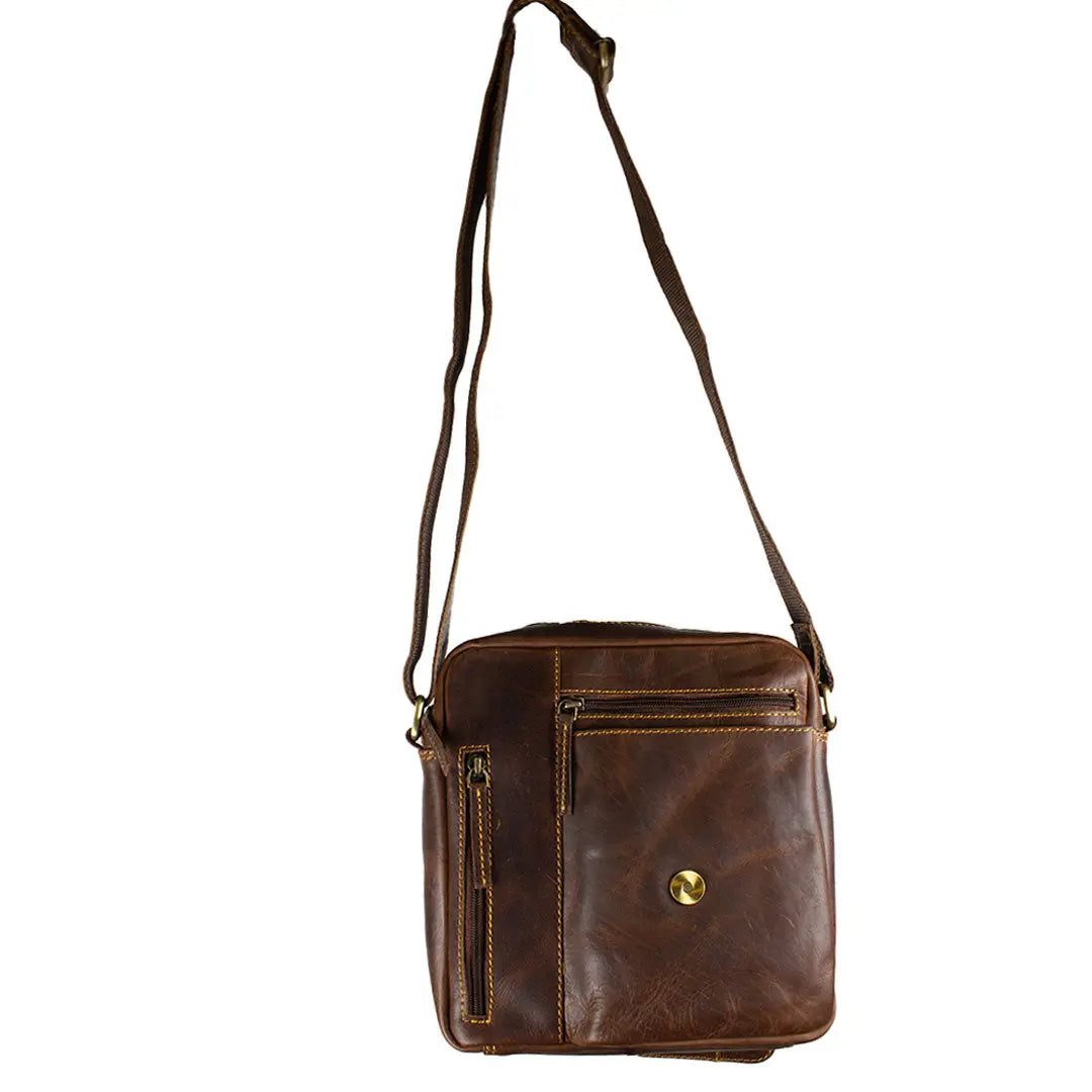 BOL Vintage Leather Crossbody Satchel Bag Handbags & Purses Boutique of Leathers/Open Road