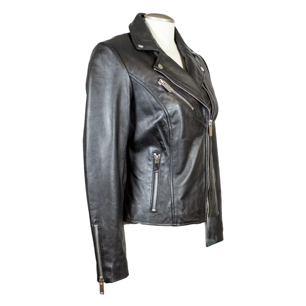 BOL Women's Biker Style Leather Jacket Women's Coats & Jackets Boutique of Leathers/Open Road