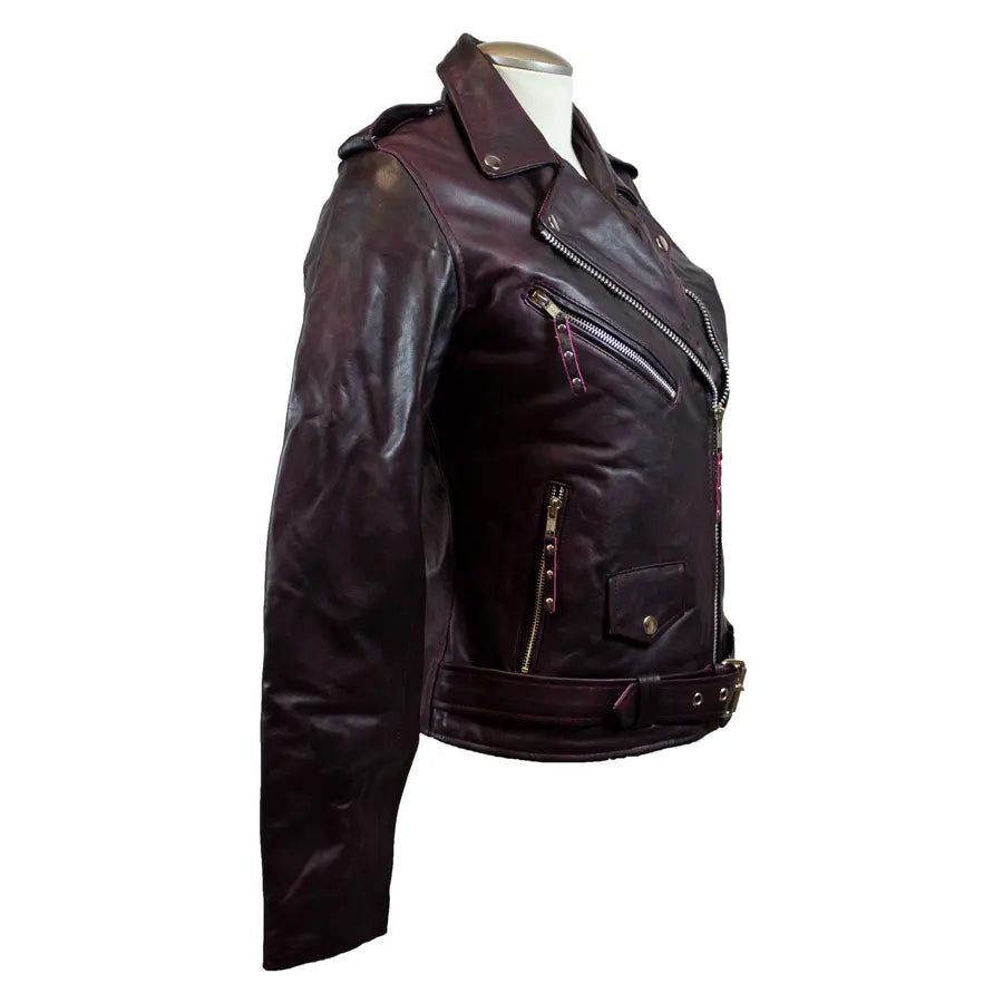 BOL Women's Biker Style Leather Jacket Women's Coats & Jackets Boutique of Leathers/Open Road