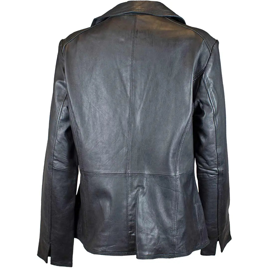 BOL Women's Classic Open Collar Leather Jacket Women's Coats & Jackets Boutique of Leathers/Open Road