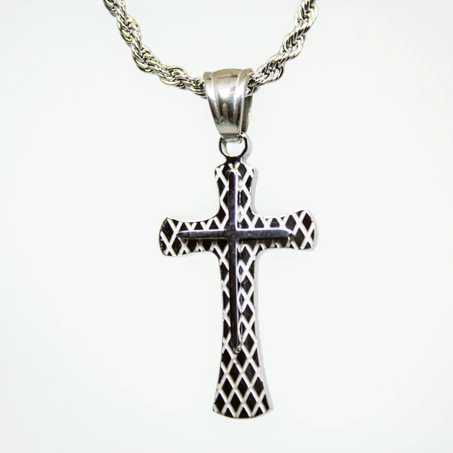 BOL Women's Cross Pendant Necklace - Boutique of Leathers/Open Road