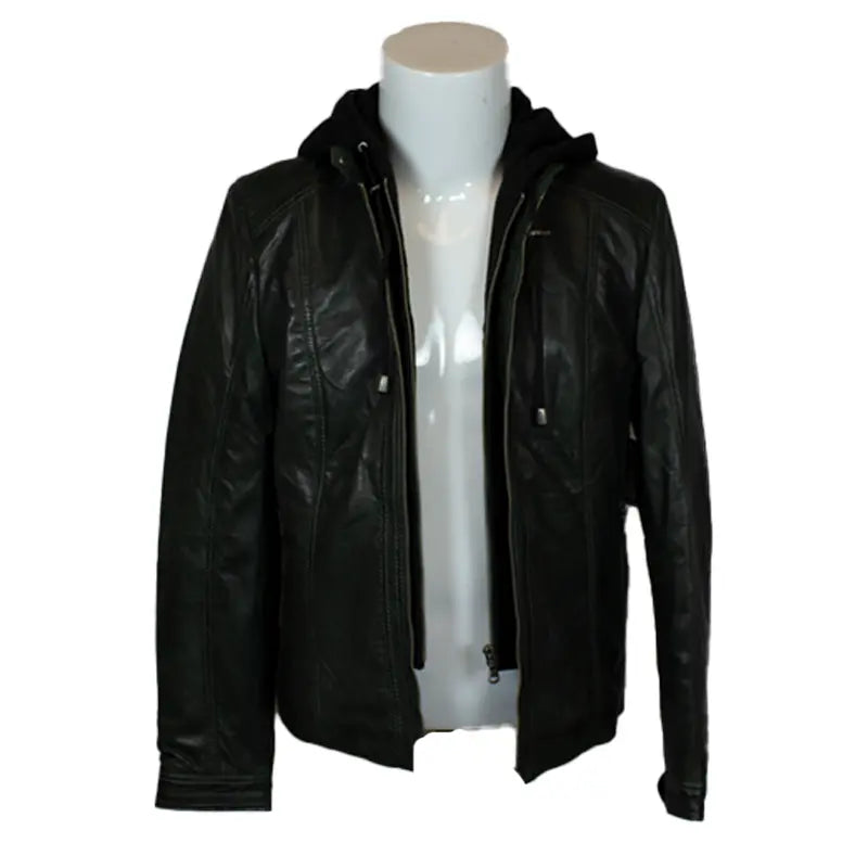 BOL Women's Detachable Hooded Leather Jacket Women's Coats & Jackets Boutique of Leathers/Open Road