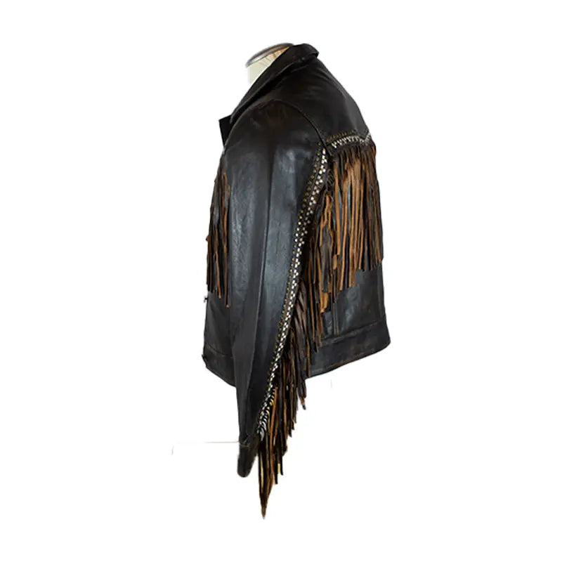 BOL Women's Fringed Western Button up Jacket Women's Coats & Jackets Boutique of Leathers/Open Road