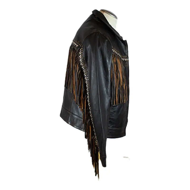 BOL Women's Fringed Western Button up Jacket Women's Coats & Jackets Boutique of Leathers/Open Road