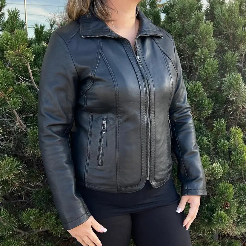 BOL Women's Grace Leather Jacket Women's Coats & Jackets Boutique of Leathers/Open Road