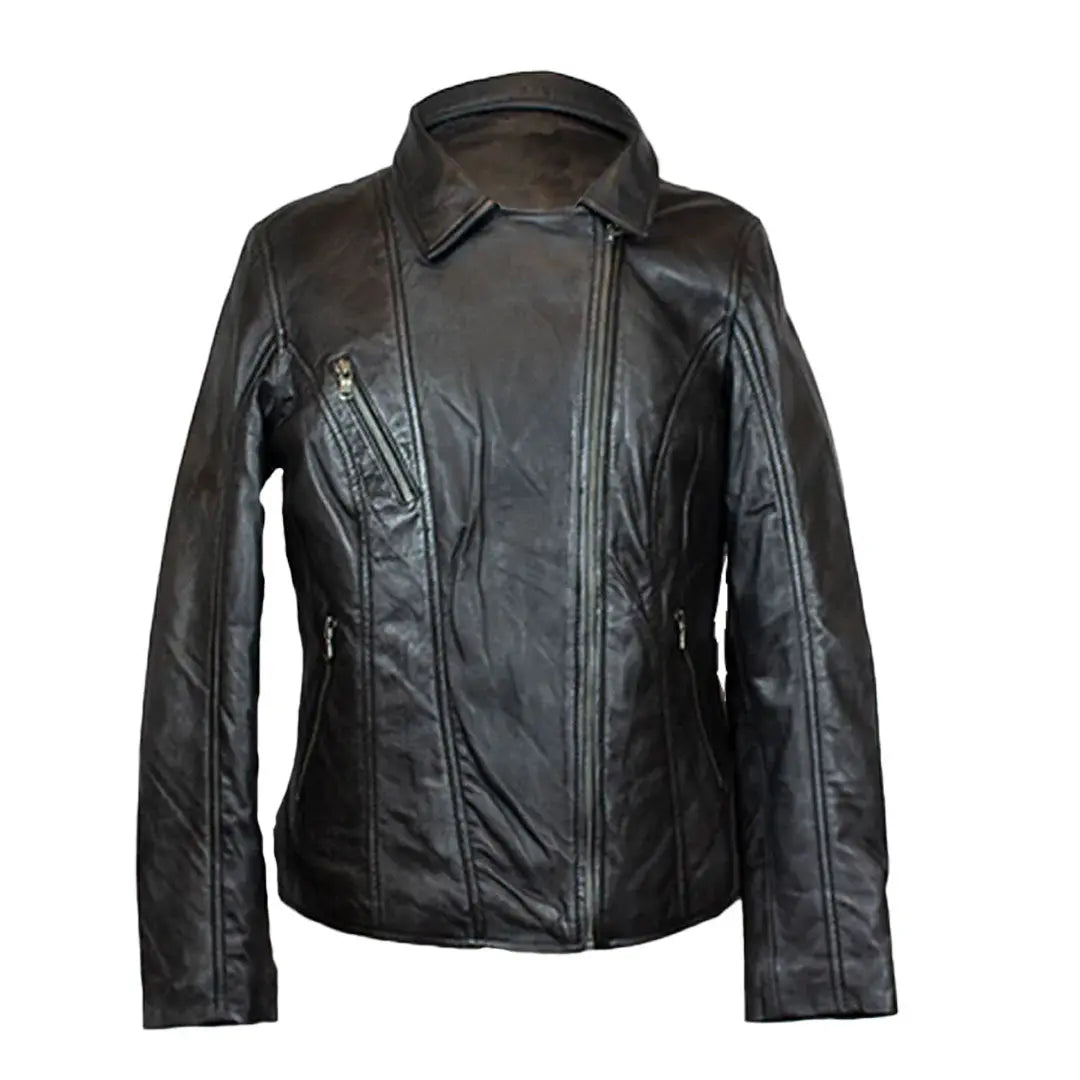 BOL Women's Lambskin Leather Biker Jacket Women's Coats & Jackets Boutique of Leathers/Open Road