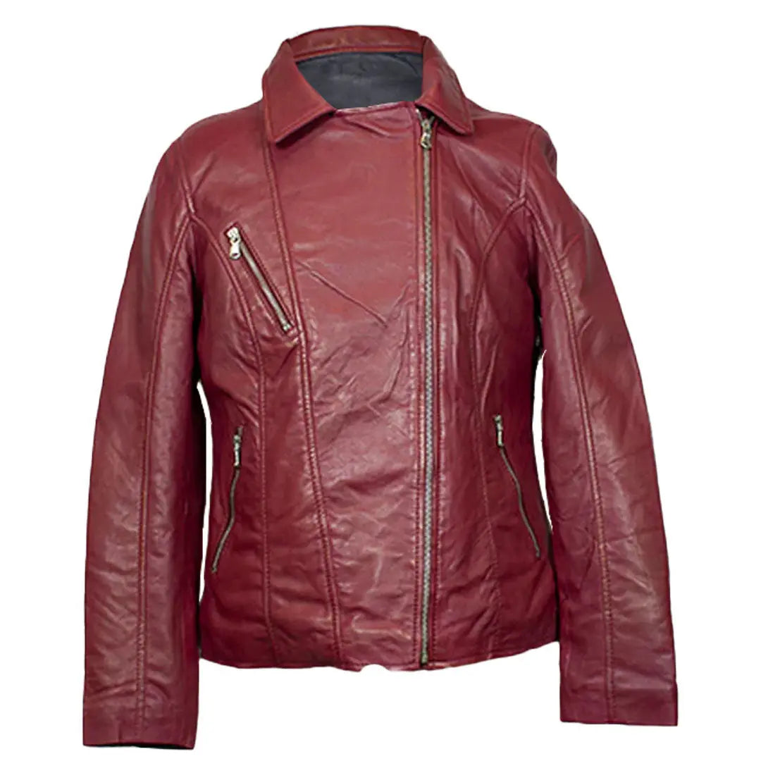 BOL Women's Lambskin Leather Biker Jacket Women's Coats & Jackets Boutique of Leathers/Open Road