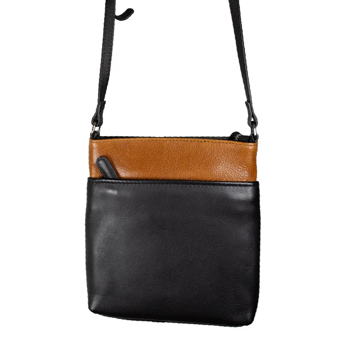 BOL Women's Leather 3 Pocket Crossbody Bag Handbags & Purses Boutique of Leathers/Open Road