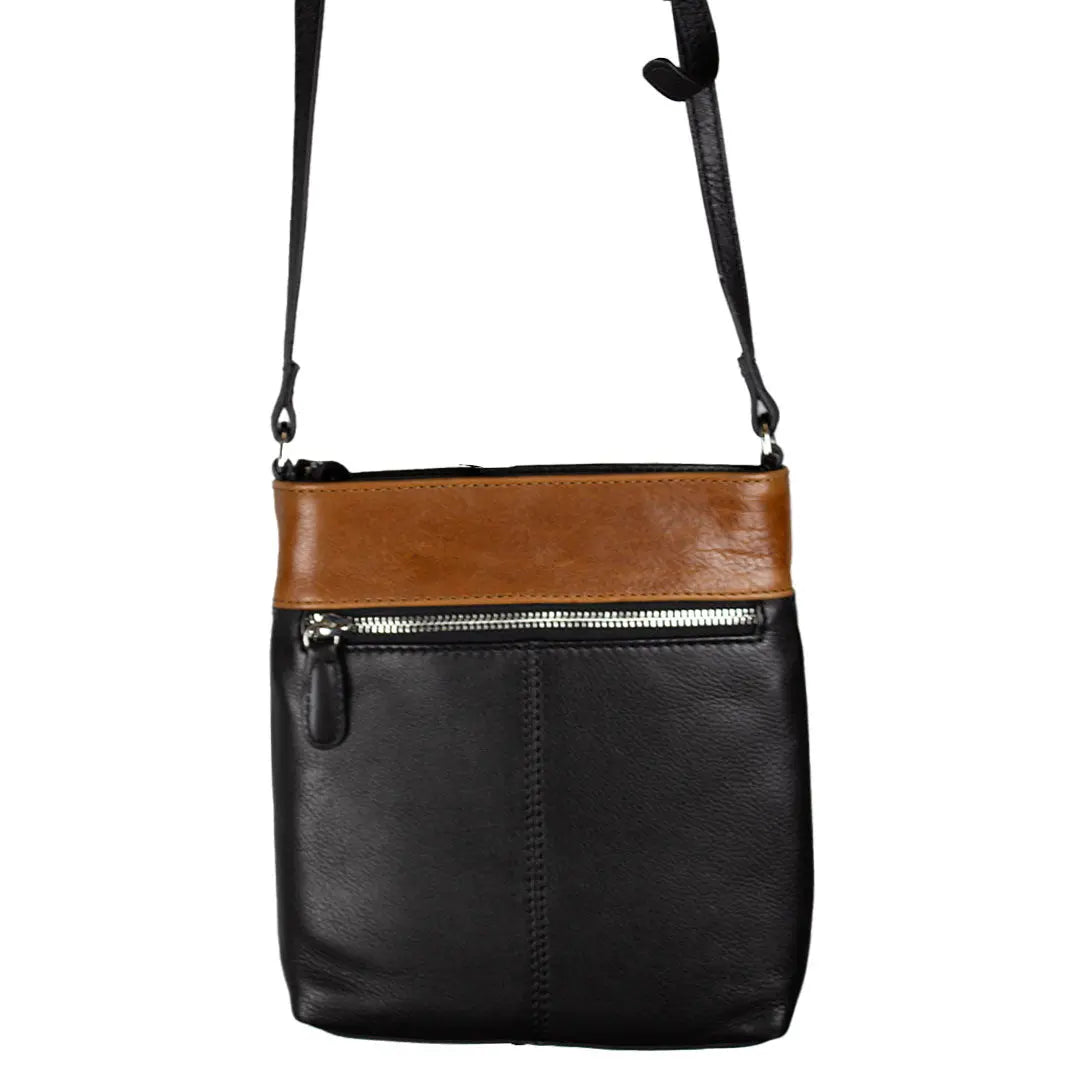 BOL Women's Leather 3 Pocket Crossbody Bag Handbags & Purses Boutique of Leathers/Open Road