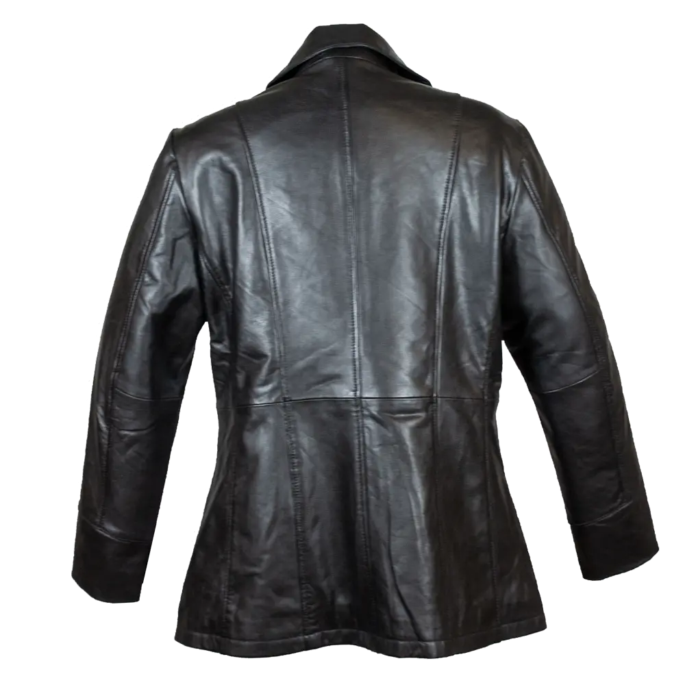 BOL Women's Long Zip Up Leather Jacket Women's Coats & Jackets Boutique of Leathers/Open Road