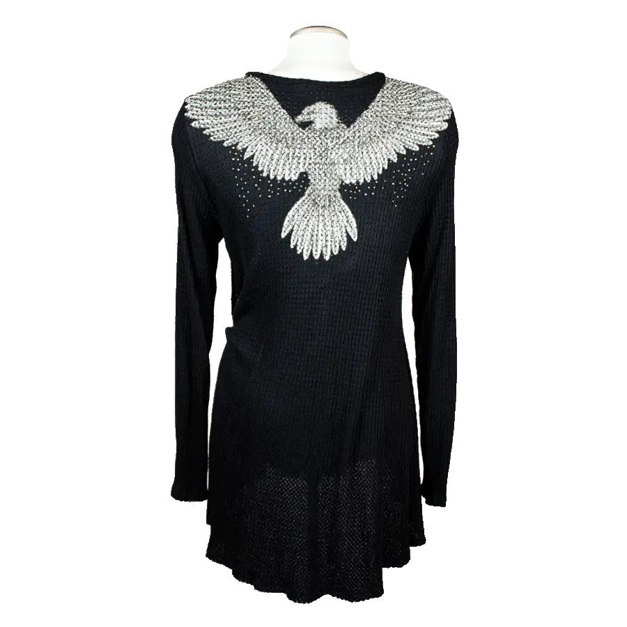 BOL Women's Longsleeve Wing Top Women's Shirts & Tees Boutique of Leathers/Open Road