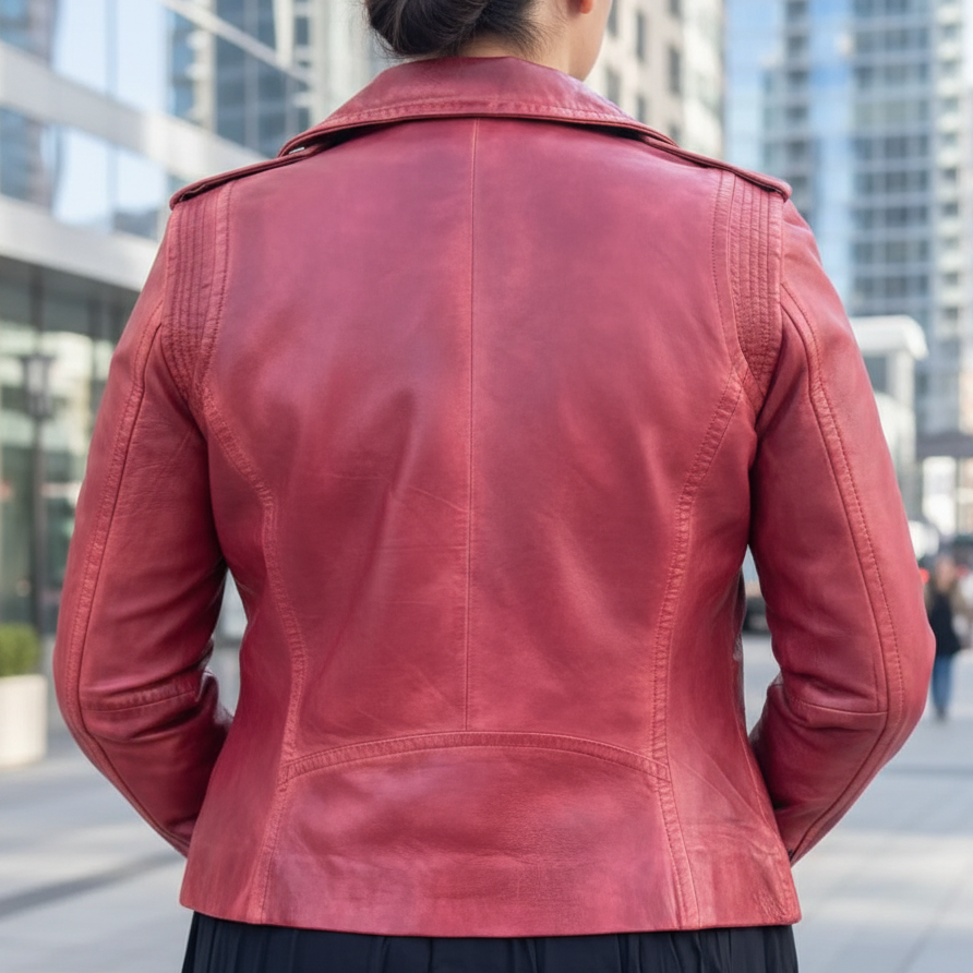 BOL Women's Marya Lambskin Leather Jacket Women's Coats & Jackets Boutique of Leathers/Open Road