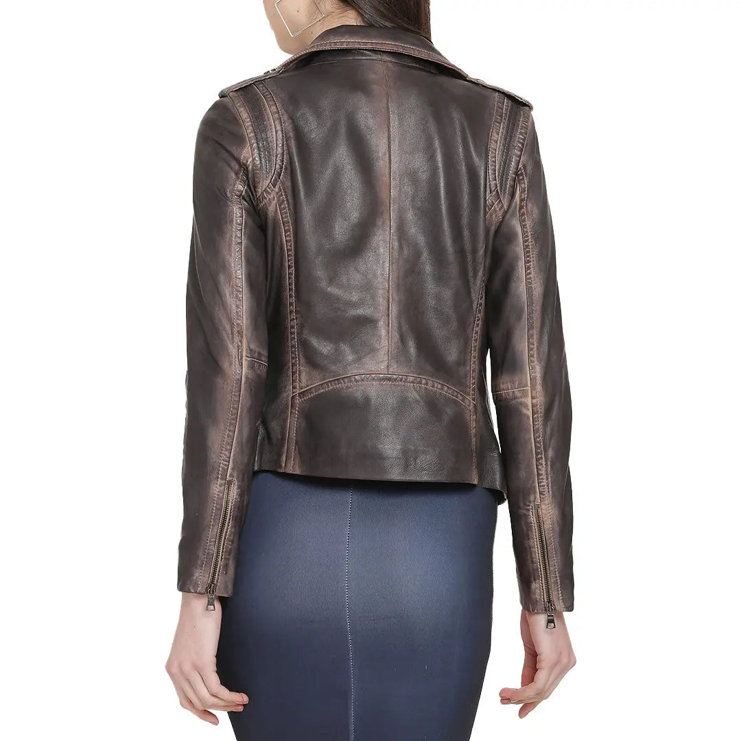 BOL Women's Marya Lambskin Leather Jacket Women's Coats & Jackets Boutique of Leathers/Open Road