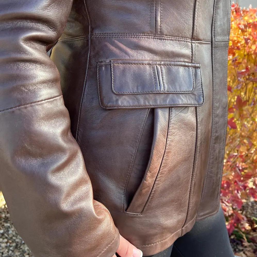 BOL Women's Princess Cut Leather Jacket Women's Coats & Jackets Boutique of Leathers/Open Road