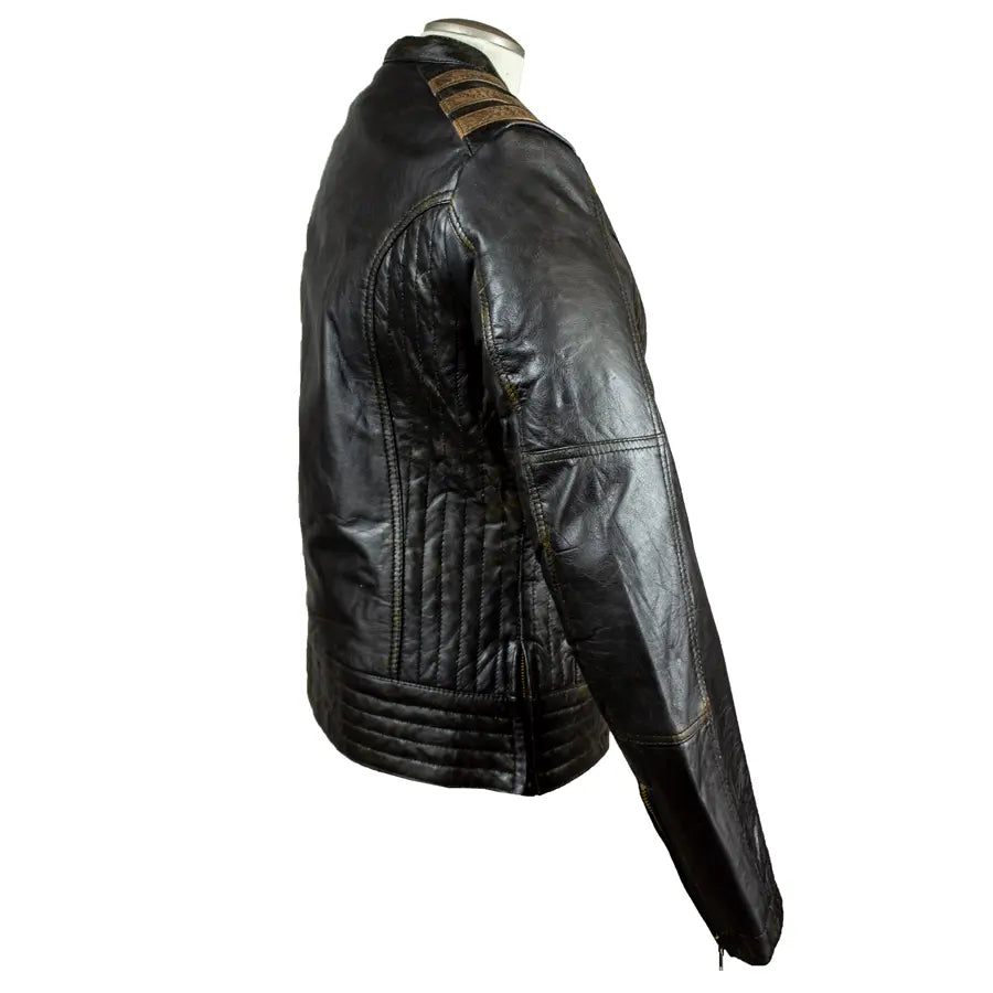 BOL Women's Racer Style Leather Jacket Women's Coats & Jackets Boutique of Leathers/Open Road