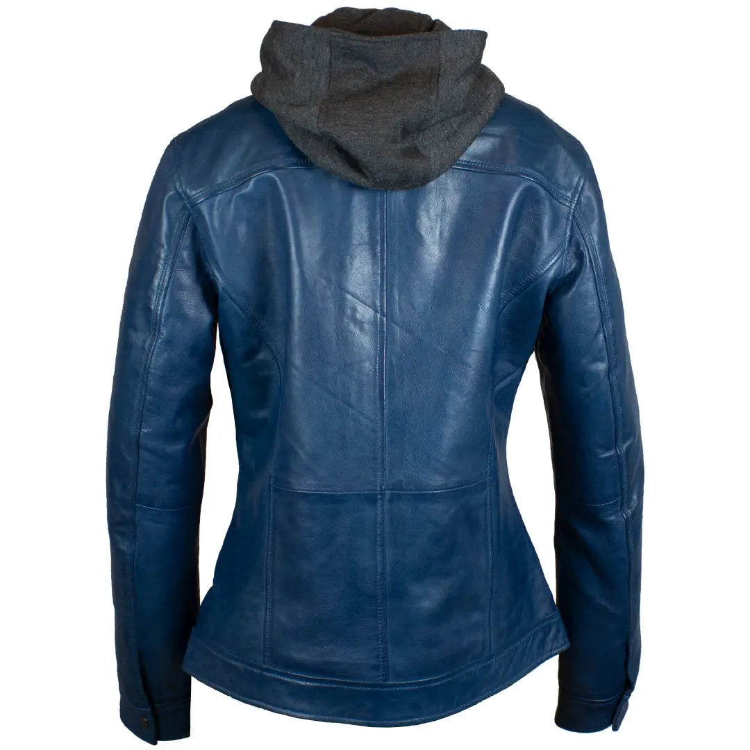 BOL Women's Removable Hood Leather Jacket Women's Coats & Jackets Boutique of Leathers/Open Road