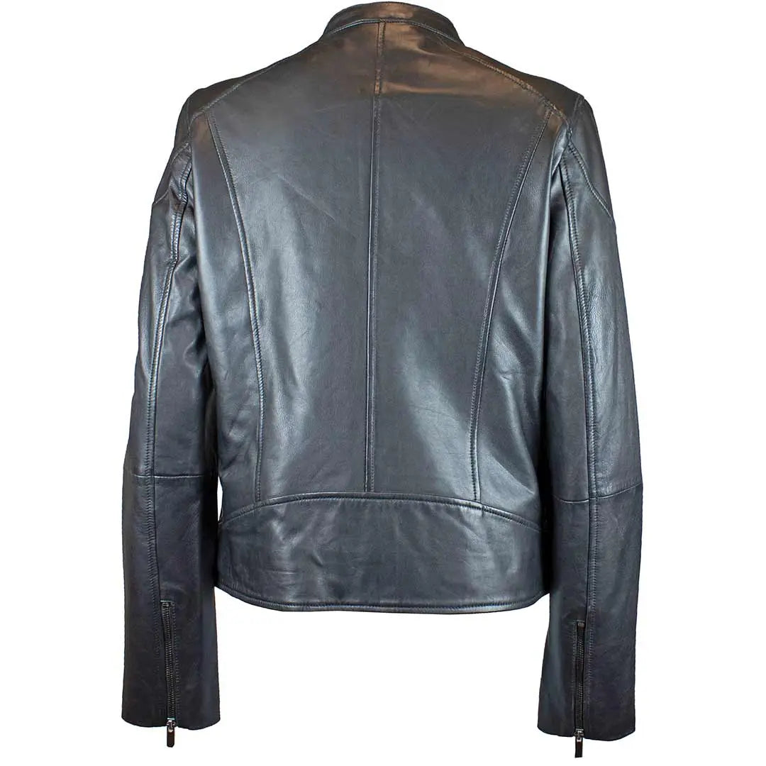 BOL Women s Vintage Texas Leather Moto Jacket Boutique of