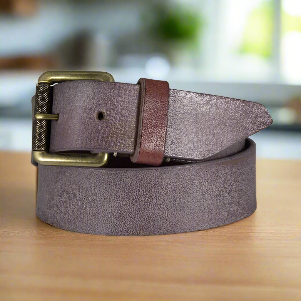 BOL Women's Washed Leather Belt - Boutique of Leathers/Open Road