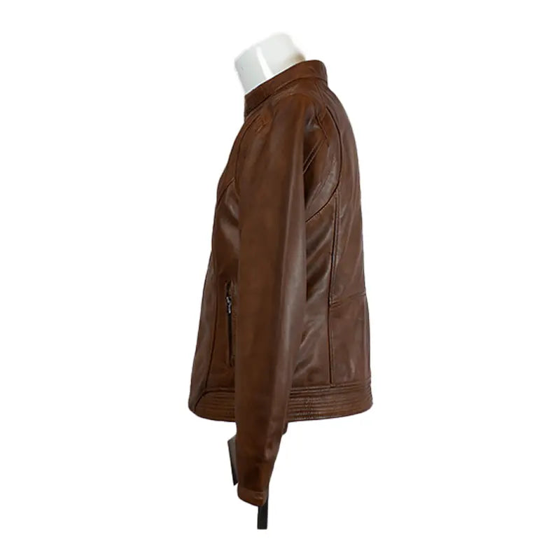 BOL Women's Waxed Sheep Leather Jacket Women's Coats & Jackets Boutique of Leathers/Open Road