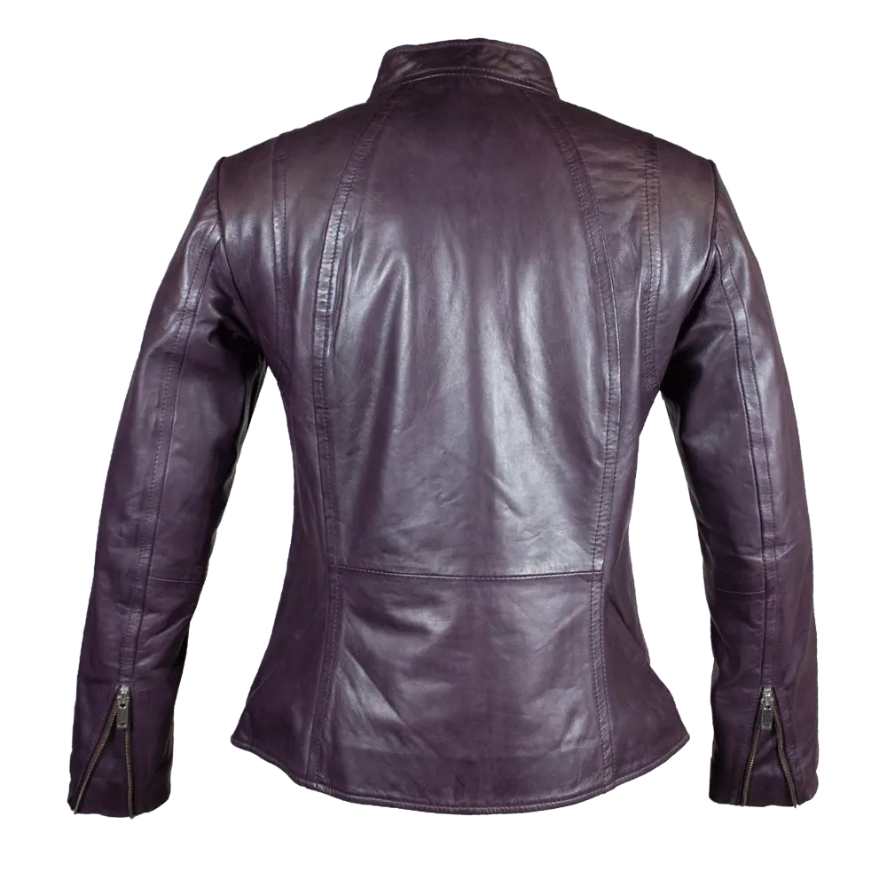 BOL Women's Zip Pocket Leather Jacket Women's Coats & Jackets Boutique of Leathers/Open Road