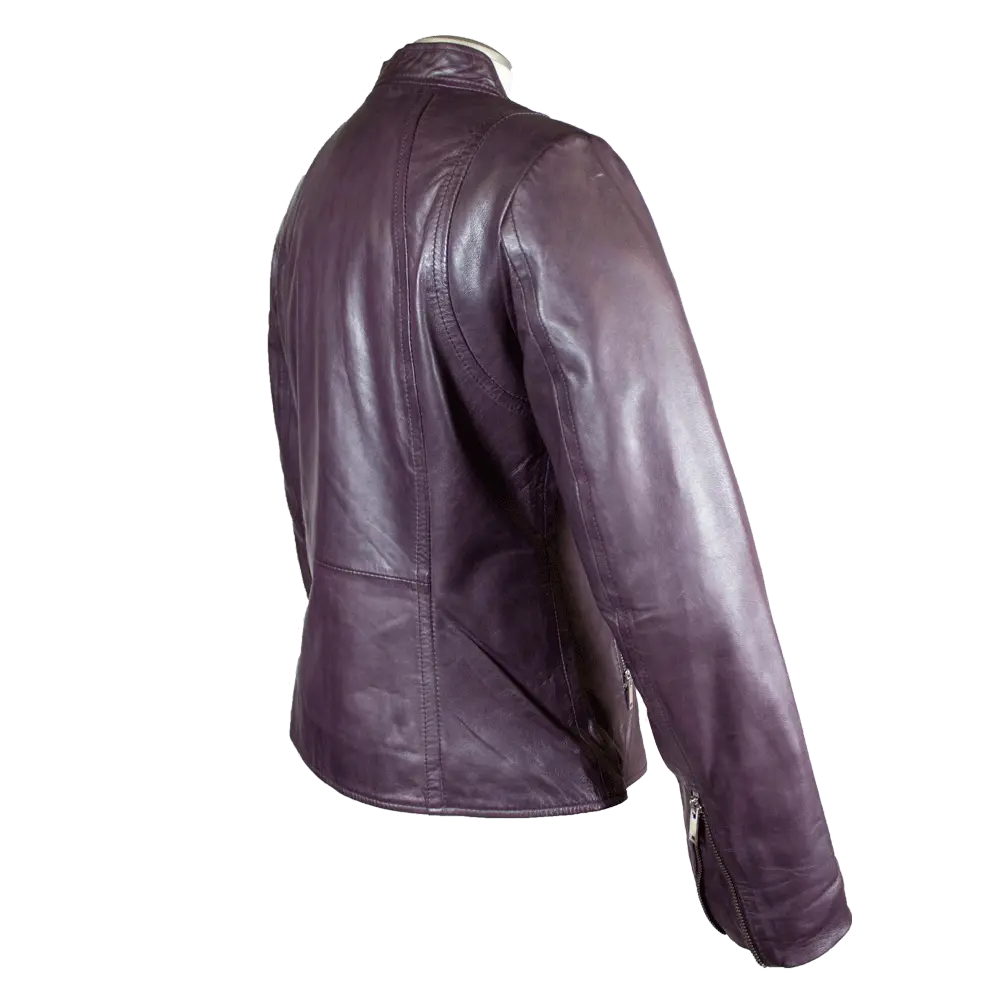 BOL Women's Zip Pocket Leather Jacket Women's Coats & Jackets Boutique of Leathers/Open Road