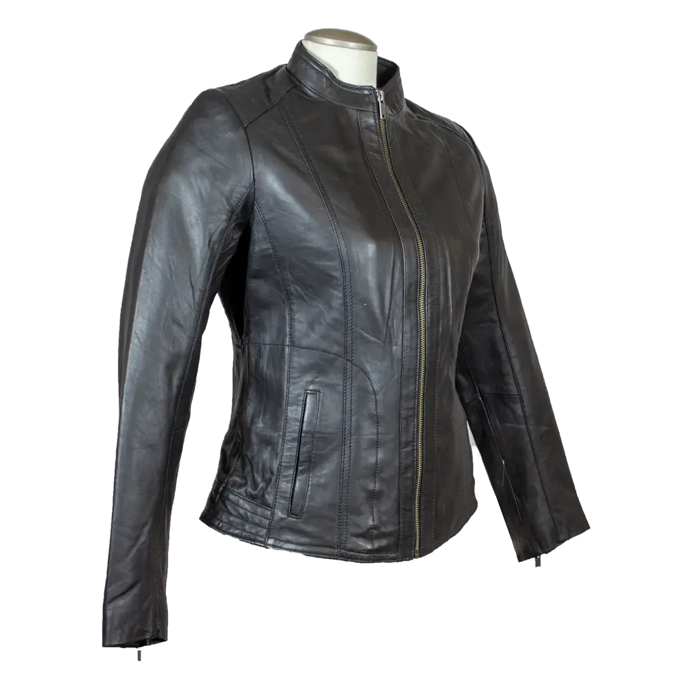 BOL Women's Zip Up Leather Jacket Women's Coats & Jackets Boutique of Leathers/Open Road