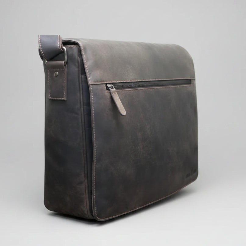 Greenwood Leather Laptop Bag - Boutique of Leathers/Open Road