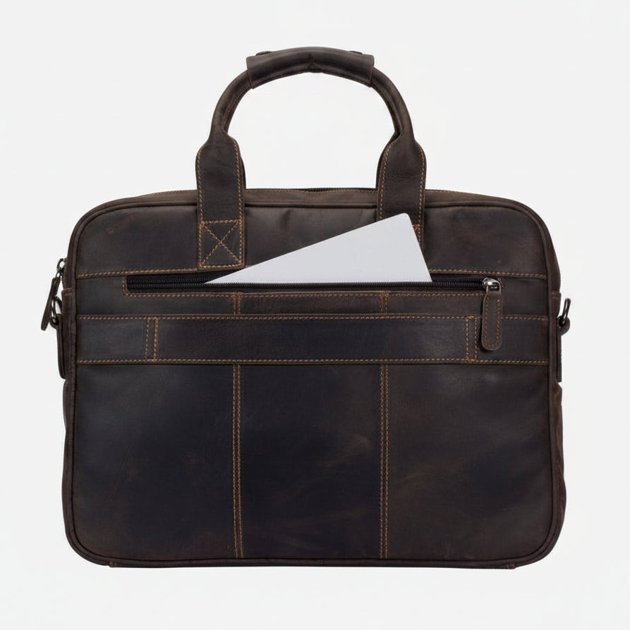 Greenwood Leather 14" Laptop Bag