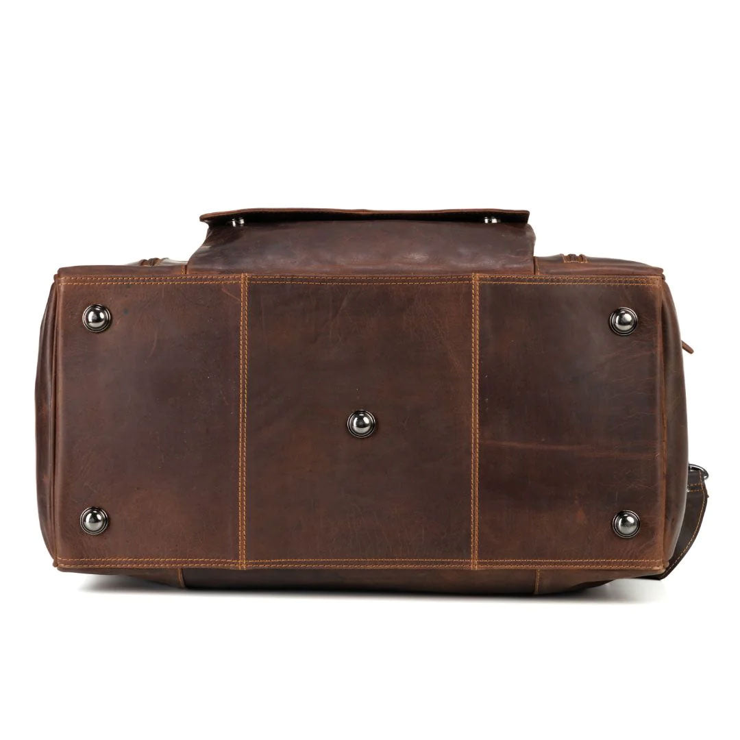 Greenwood Leather Regina Large Travel Duffle Bag
