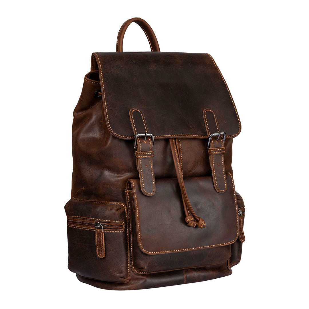 Greenwood Edmonton Leather Backpack