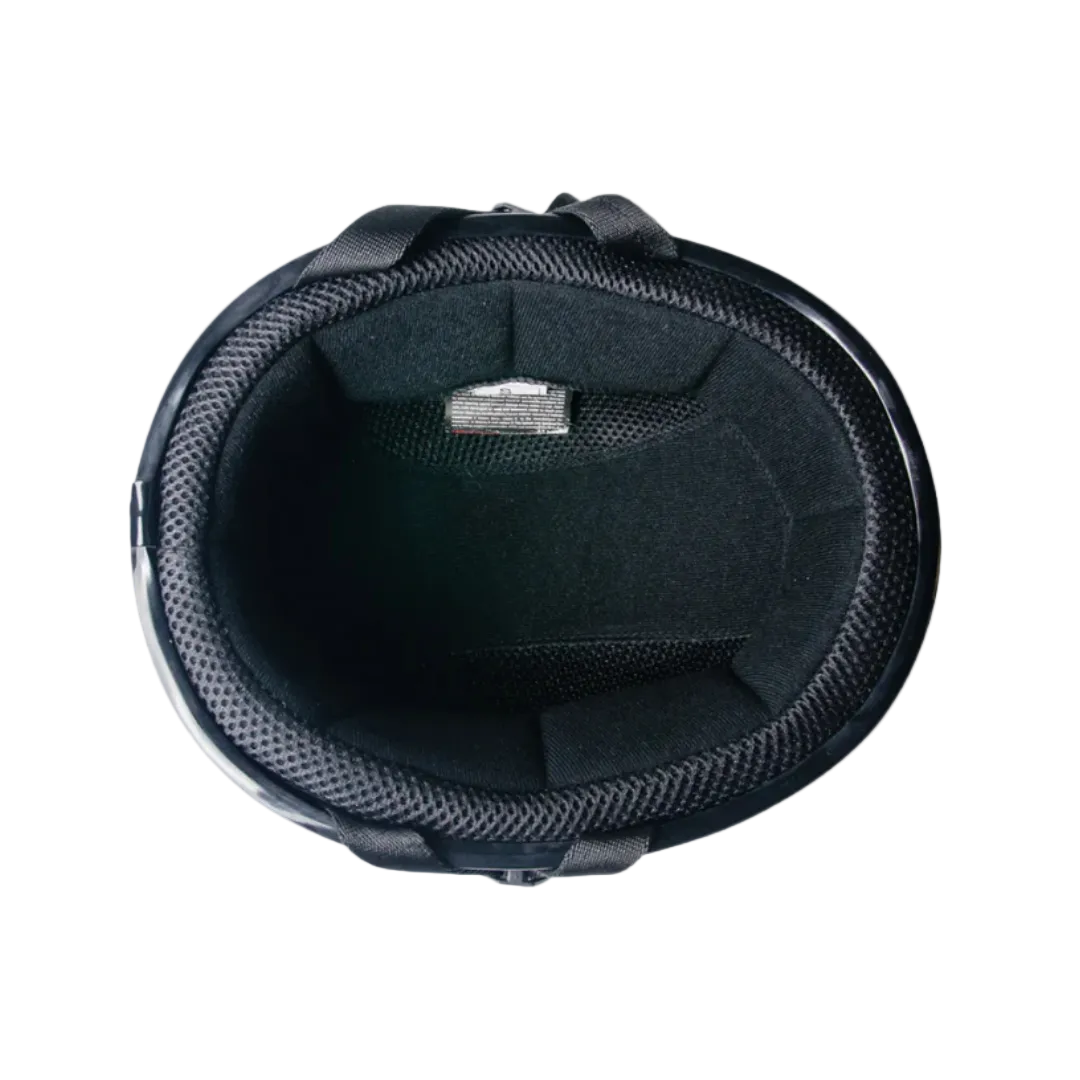 West Coast Leather Beanie Motorcycle Half Helmet Motorcycle Helmets Boutique of Leathers/Open Road