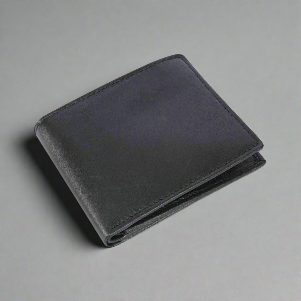 Greenwood Leather Men’s Wallet. Top-Grain, 13-Card Slim Design - Boutique of Leathers/Open Road